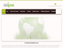Tablet Screenshot of lebogreen.org